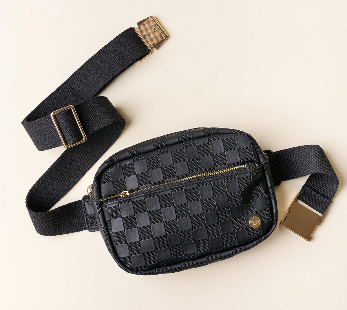 The Darling Effect Urban Check Belt Bag - Thumbnail 3